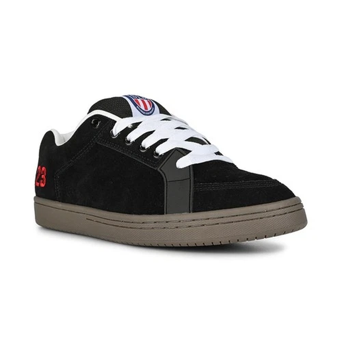 Etnies Sal 23 Skate Shoes - Black/White/Red