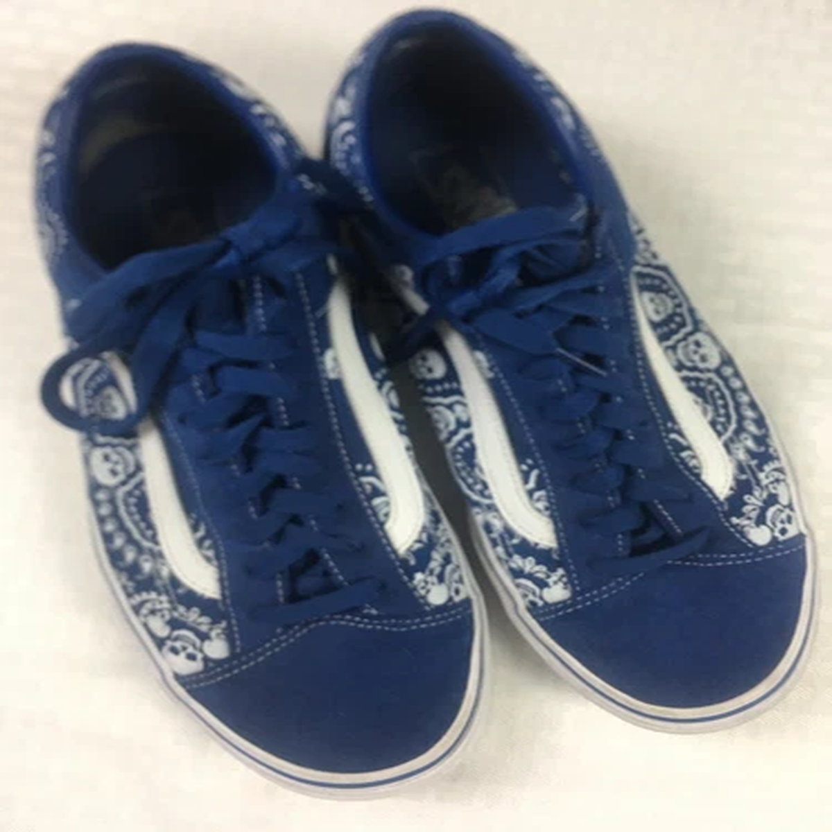 Size 11 - VANS Style 36 Bandana - True Blue Skate shoes