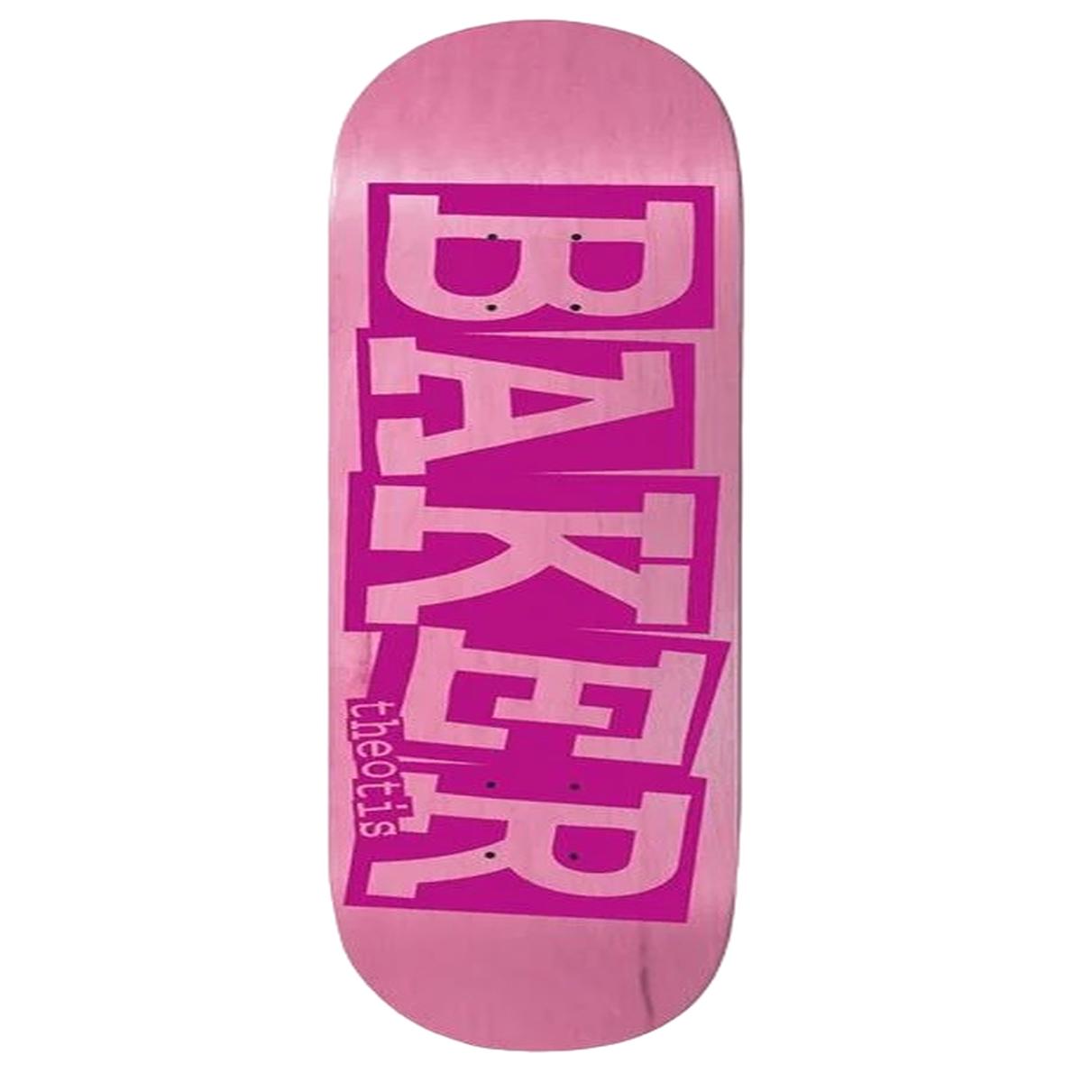 Baker Theotis Beasley Ribbon Pink Veneer Skateboard Deck - 8.0"
