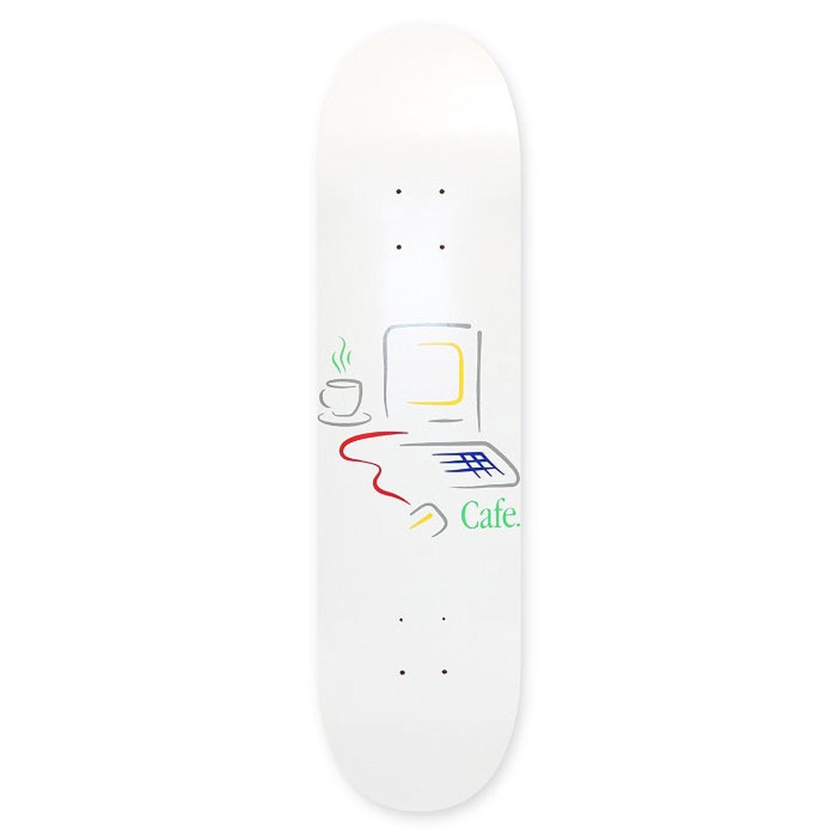 Skateboard Cafe Gerald White Deck - 8.125"