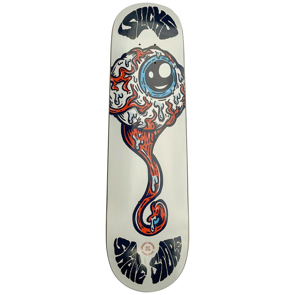 Slick's Skate Store Psychedelic Eye Shop Deck - 8.5"