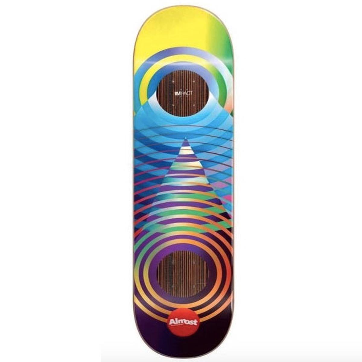 Almost Bowerbank Gradient Cuts Impact Skateboard Deck - 8.25"