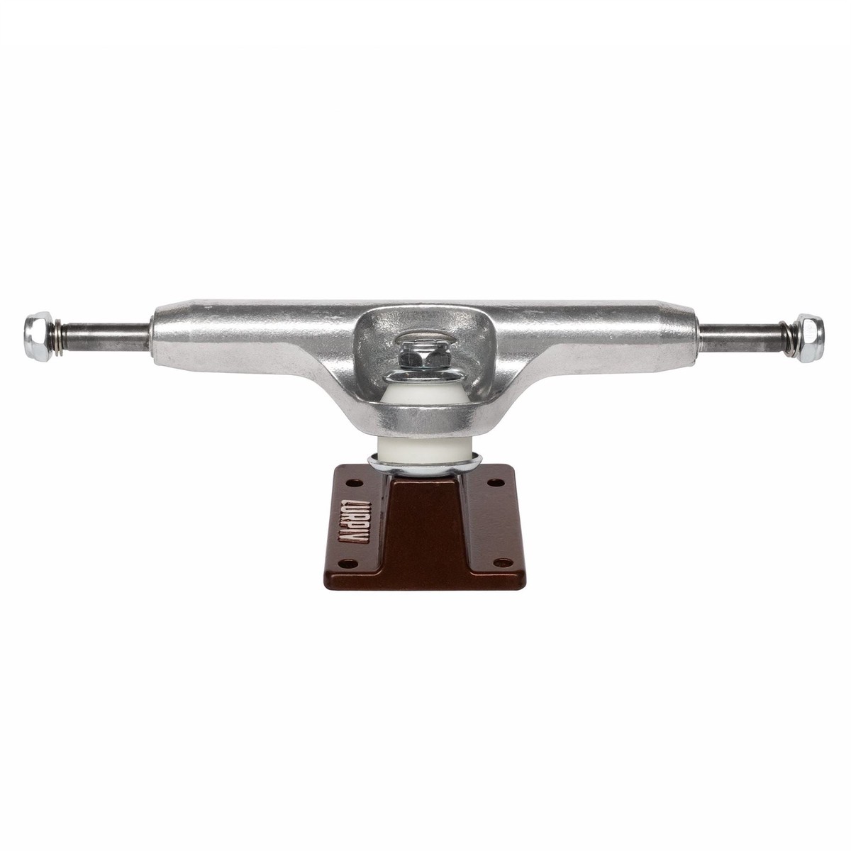 Lurpiv 3 Hollow - Polished / Brown Skateboard Trucks - 155mm (Pair)