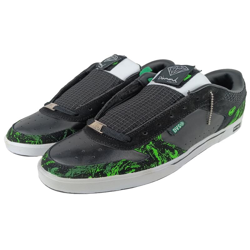 DVS Wilson 4 Jeron Wilson Black Nubuck Print Size 9.0 Shoes