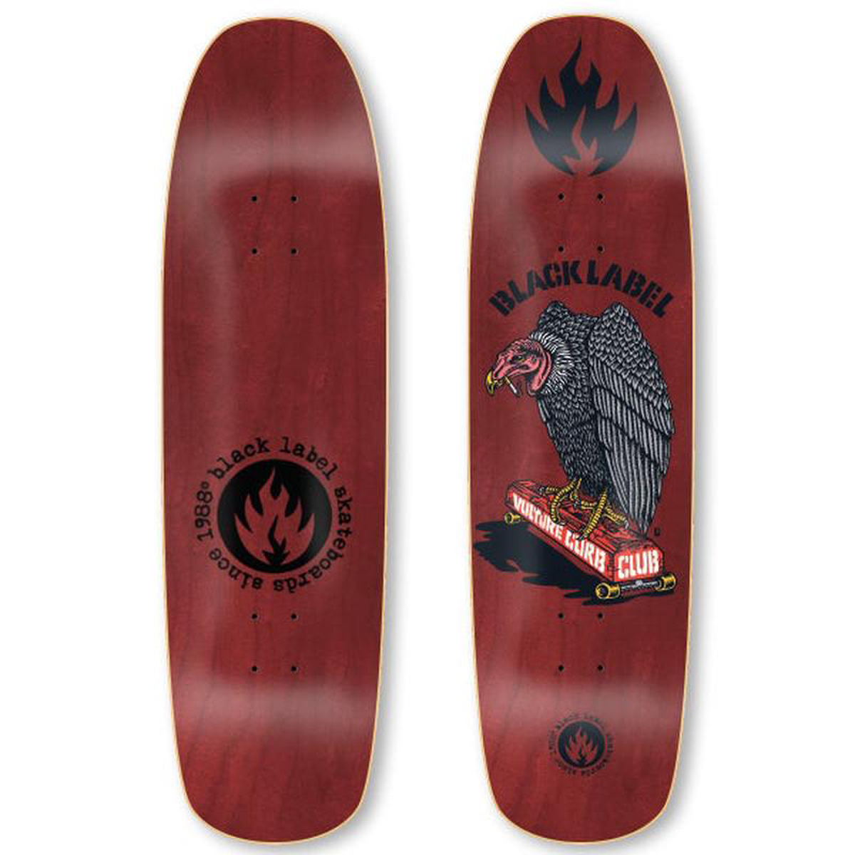 BLACK LABEL DECK 8211 VULTURE CURB CLUB BURGUNDY (8888243)