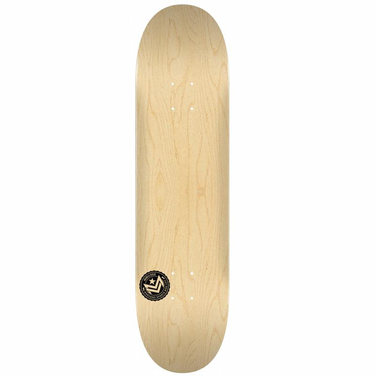 Mini Logo Chevron Stamp 2 Skateboard Deck 8211 758243 Natural